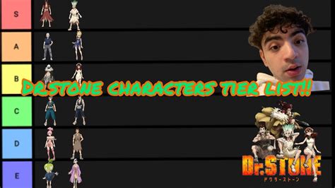 Love Them All Drstone Characters Tier List Youtube