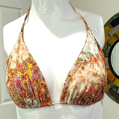 Luli Fama Miami Xl String Bikini Sliding Triangle Top Gem