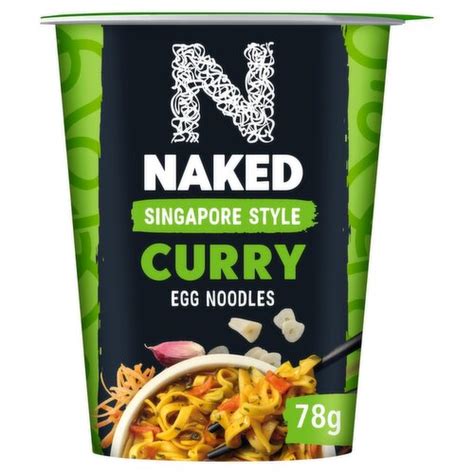 Naked Singapore Style Curry Egg Noodles 78 G Storefront EN