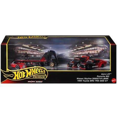 予約受付中ホットウィール Hot Wheels プレミアムコレクターセットアドバンレーシングチーム 5 31発売 Hot wheels