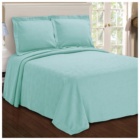 100 Cotton Jacquard Premium Matelasse Bedspread