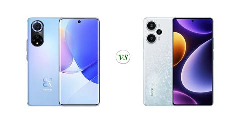 Huawei nova 9 vs POCO F5: Side by Side Specs Comparison