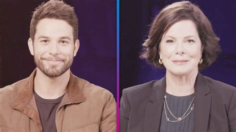 So Help Me Todd Skylar Astin And Marcia Gay Harden Tease The Comedy Series Exclusive