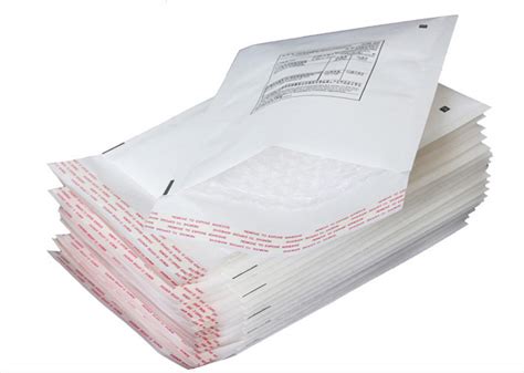 Courier Packing White Bubble Wrap Envelopes 190x275 #VD 125gsm Thickness