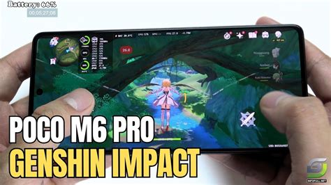 Poco M6 Pro Test Game Genshin Impact Max Graphics Helio G99 Ultra