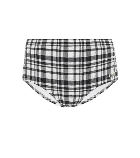 Solid Striped The Ginger High Rise Bikini Bottoms Solid And Striped