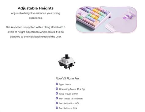 Akko X Monsgeek Mg B Colorful Cats Multi Mode Rgb Hot Swappable Mechanical Keyboard Shopee