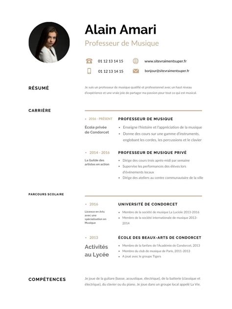 Cv Chef De Rang Exemple Compétences Gratuit Pdf