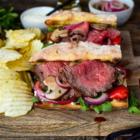 The Ultimate Roast Beef Sandwich - Zimmy's Nook