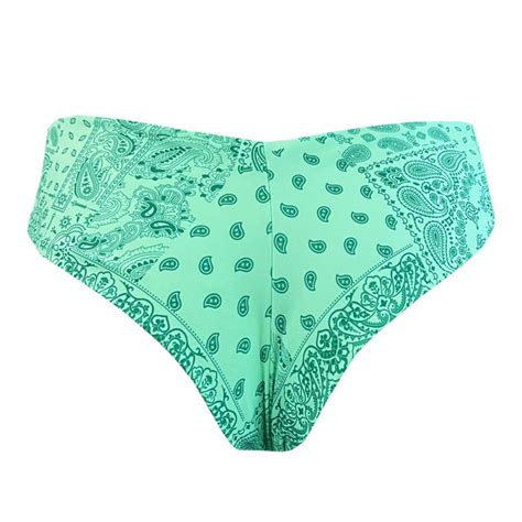Biqu Ni Hot Pants Asa Delta Bali Menta Neon Biqu Ni Moda Praia Mar Toa
