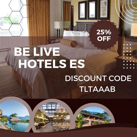 Be Live Hotels ES Discount Coupon Promo Codes2024