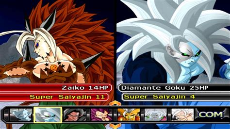 JHKUNO 89 Vs MODS MAS CHETADOS ZAIKO SSJ 11 Vs DIAMANTE GOKU SUPER