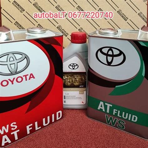 Масло трансмиссионное Toyota ATF WS Синтетическое 1 л 0888681210