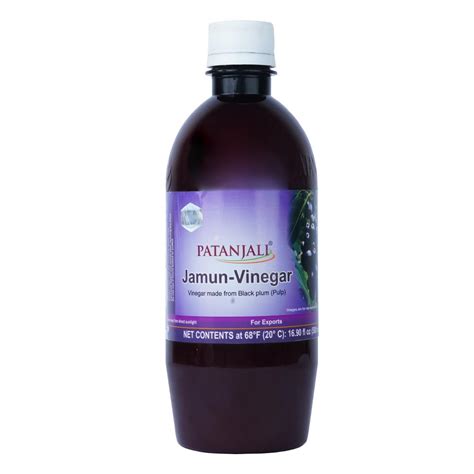 Patanjali Jamun Vinegar 500ml Grocery And Gourmet Foods