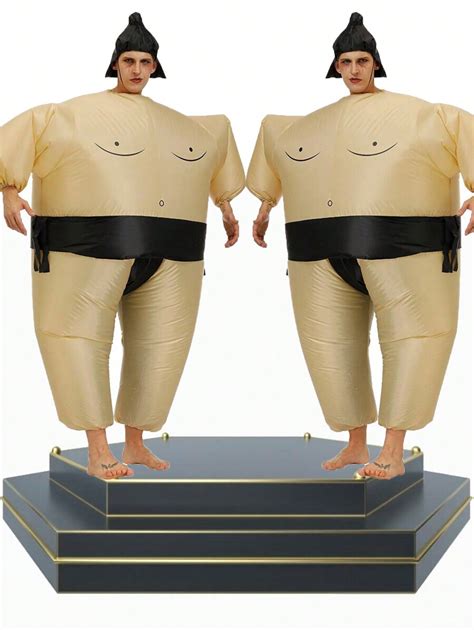 Aufblasbares Kostüm für Erwachsene und Kinder, Aufblasbares Sumo Ringer ...
