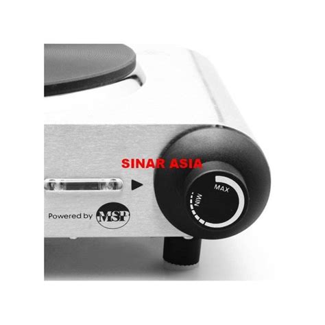 Jual Kompr Listrik Satu Tungku Inox Hot Plate MSP Watt Shopee Indonesia