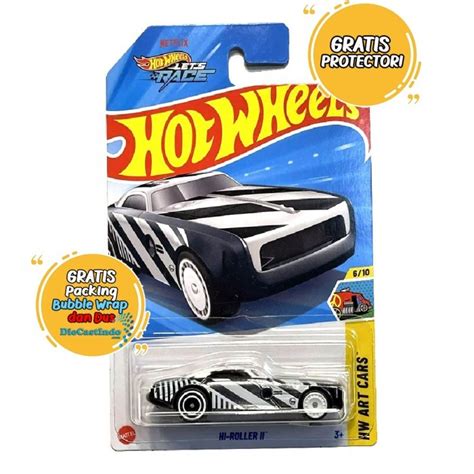 Jual Hot Wheels HotWheels Lot P Super Treasure Hunt Hi Roller II Shopee Indonesia