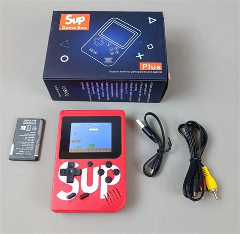 Игровая портативная детская приставка Sup C 57273 400 игр dendy 8bit ...