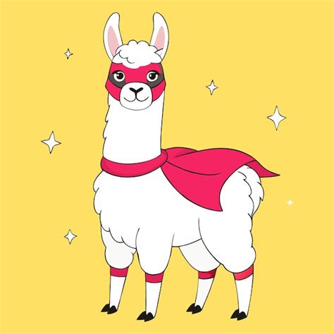 Superhero Llama Vectors And Illustrations For Free Download Freepik