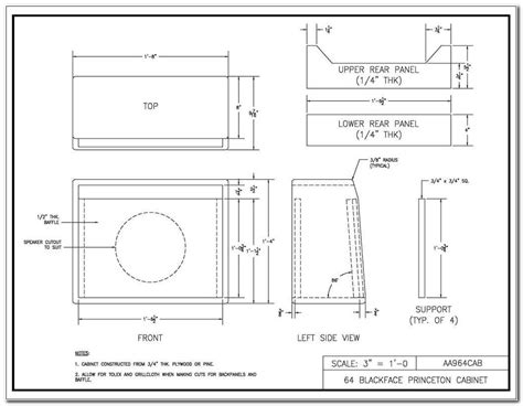 Guitar Speaker Cabinet Plans 1x12 - Cabinet : Home Design Ideas #w3YAnWGgke