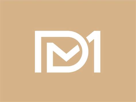 DM monogram | Graphic design logo, Sports logo design, Initials logo design