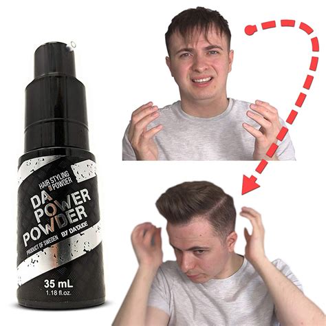 Dadude Dapower Powder Hair Styling Volume Men Quick And Easy Volum