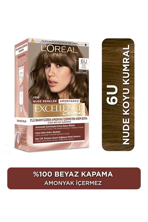 L Oreal Paris Excellence Creme Sa Boyas U Nude Koyu Kumral Fiyat Yorumlr Trendyol