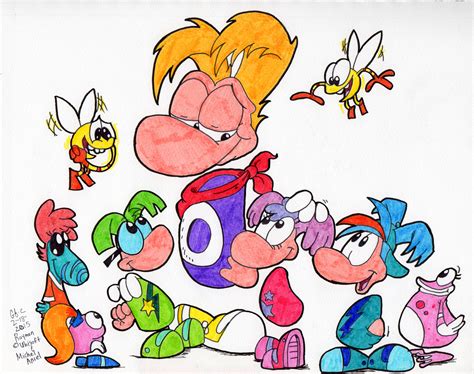 Rayman- Lovable Uncle by spongefox on DeviantArt