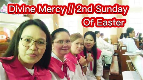 2nd Sunday Of Easter Divine Mercy Sundy 16th April 2023 Youtube