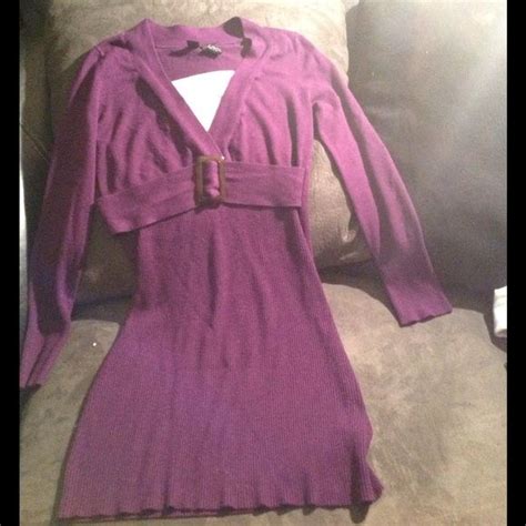 Nice Purple Sweeter Dress Dresses Sweet Dress Long Sweater Dress