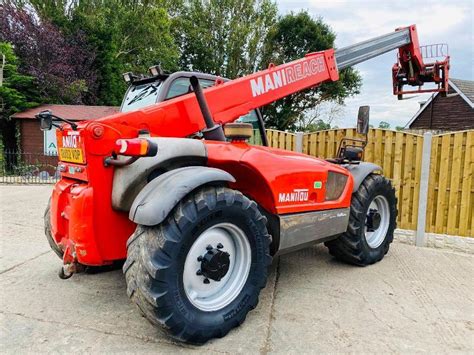 MANITOU MLT730 TURBO TELEHANDLER 7 METER REACH AG SPEC C W PUH