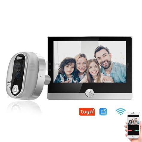 Nooberone W Tuya P Peephole Ips Lcd Digital Door Viewer