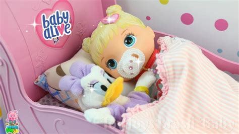 Rotina Da Noite Baby Alive Sara Toma Banho E Leitinho E Dorme No Ber O