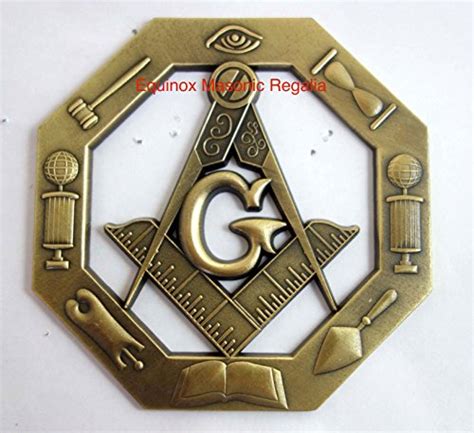 Buy Mason Masonic Antique Style Medallion Heavy Auto Car Decal Emblem