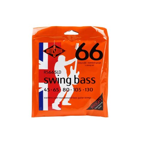 Rotosound Swing Bass 66 Bass Guitar Strings 5 String Set