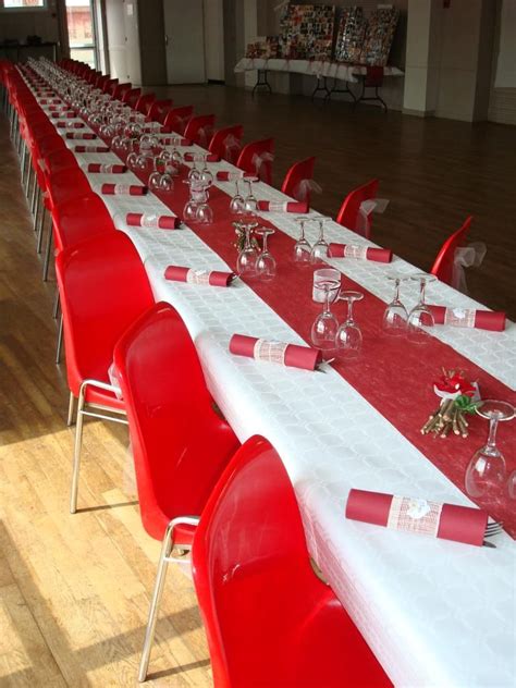 Deco Table Rouge Et Blanc Mariage Recherche Google D Co Table