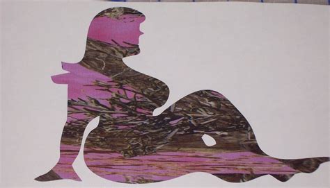 Fat Trucker Girl Full Color Decal