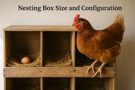 nesting box size  configuration