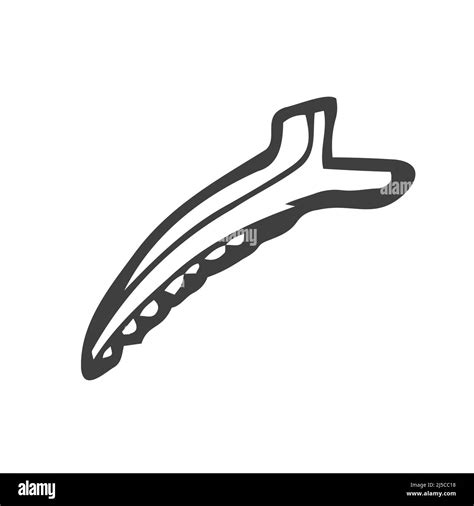 Vector Illustration Hairpin Hair Clip Stock Vector Image And Art Alamy