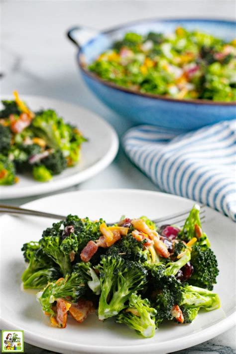 Broccoli Bacon Salad Recipe This Mama Cooks On A Diet