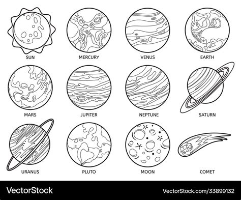 Dwarf Planets Printable