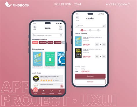 Uxui Design Process Library Project Mobile Ui Behance