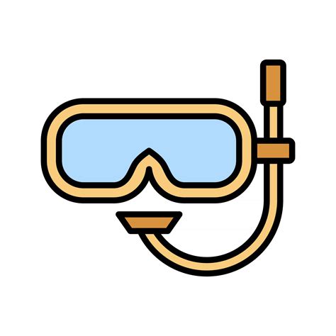 Diving Mask Icon Vector Art At Vecteezy