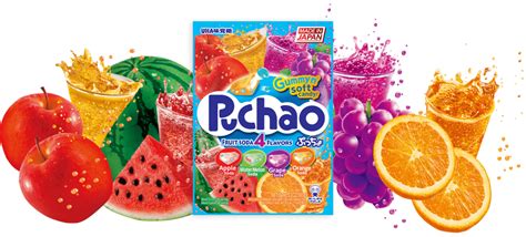 Fruit Soda 4 Flavors Uha Mikakuto