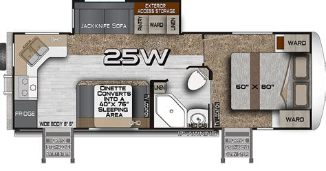 Arctic Fox Travel Trailer Floor Plans | Floor Roma