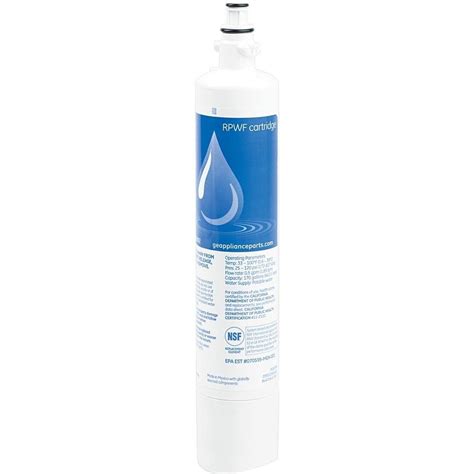 Ge Genuine Replacement Refrigerator Water Filter Rpwf The Home Depot