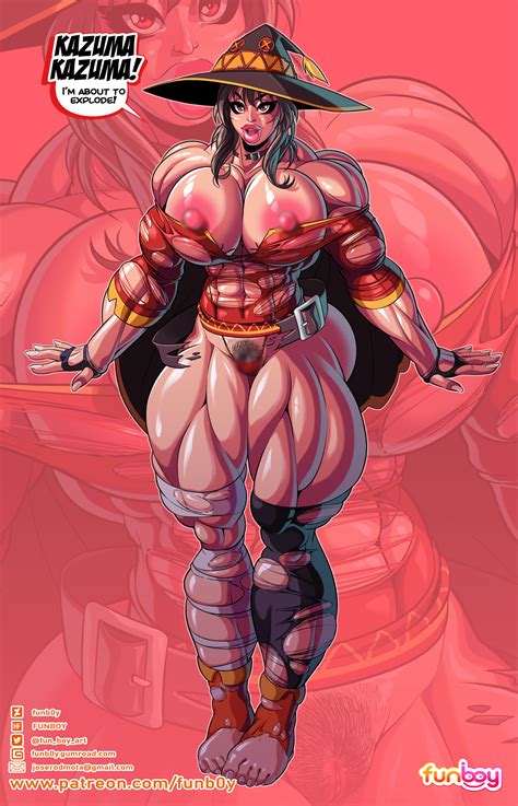 MUSCLE MEGUMIN Patreon Project In Progress By FUNBOY Hentai Foundry
