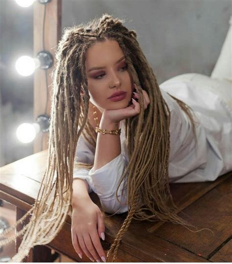 Blonde Ombre Dreadlocks De SE Dreads Double And Single Ended Dreads Synthetic Dreads