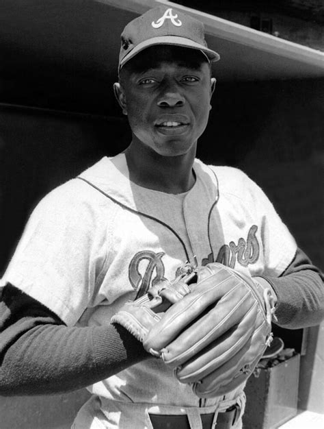 Hank Aaron Atlanta Braves 1967 Photographic Print For Sale