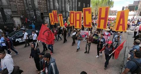 El Mexiquense Hoy Se Manifiestan Antorchistas En Capital Mexiquense